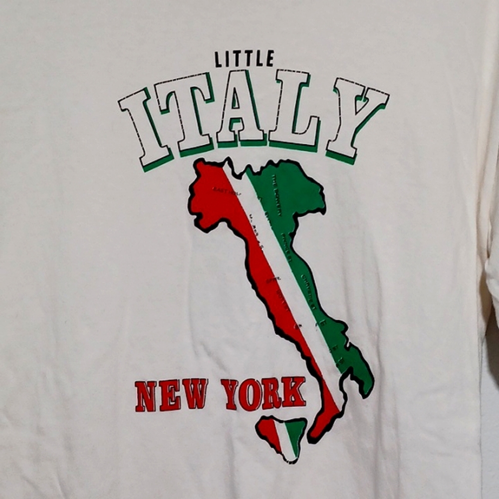 New York Little Italy Shirt 🇮🇹 from NYC Mens Medium